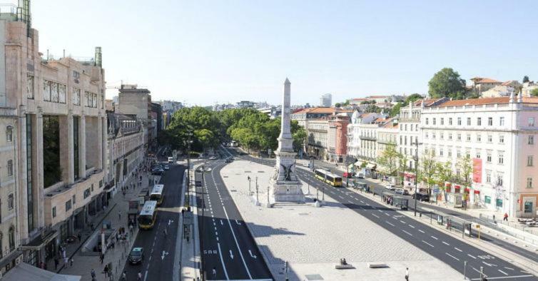 A Ponte Avenida Hotell Lisboa Eksteriør bilde